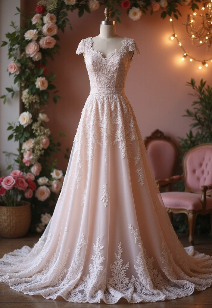 15 Plus Size Prom Dresses That Will Make You Feel Like a Star (Spoiler: #4 Is a Must-Try!) - 11. Romantic Lace Details
