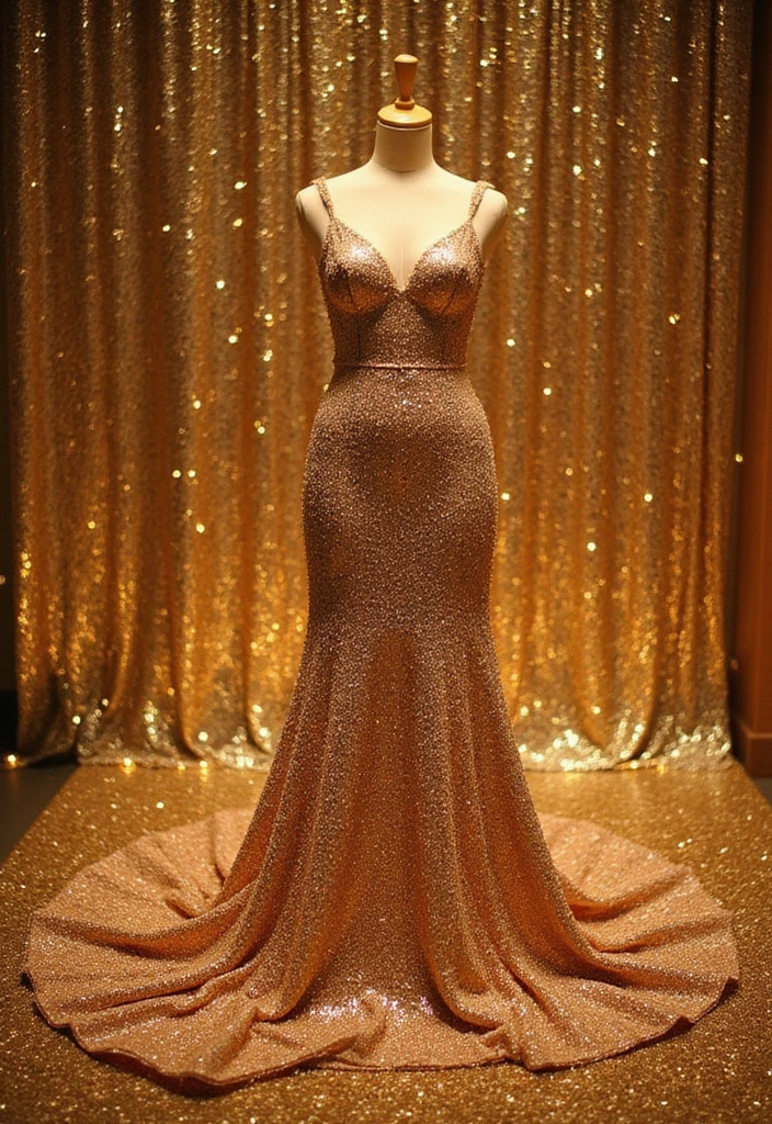 15 Plus Size Prom Dresses That Will Make You Feel Like a Star (Spoiler: #4 Is a Must-Try!) - 7. Show-Stopping Sequins