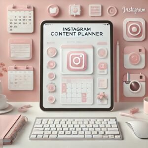 Instagram Content Planner (Canva Template)