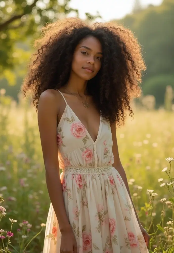 14 Curly Hairstyles That Will Make You Love Your Natural Hair (Don't Miss #10!) - 14. Wild and Free Curls