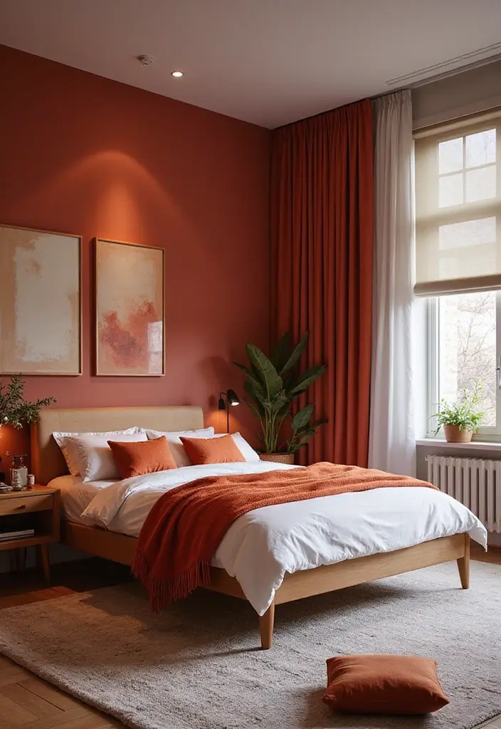 20 Colorful Bedroom Themes That Will Make You Feel Alive Every Morning! - 20. Modern Monochrome