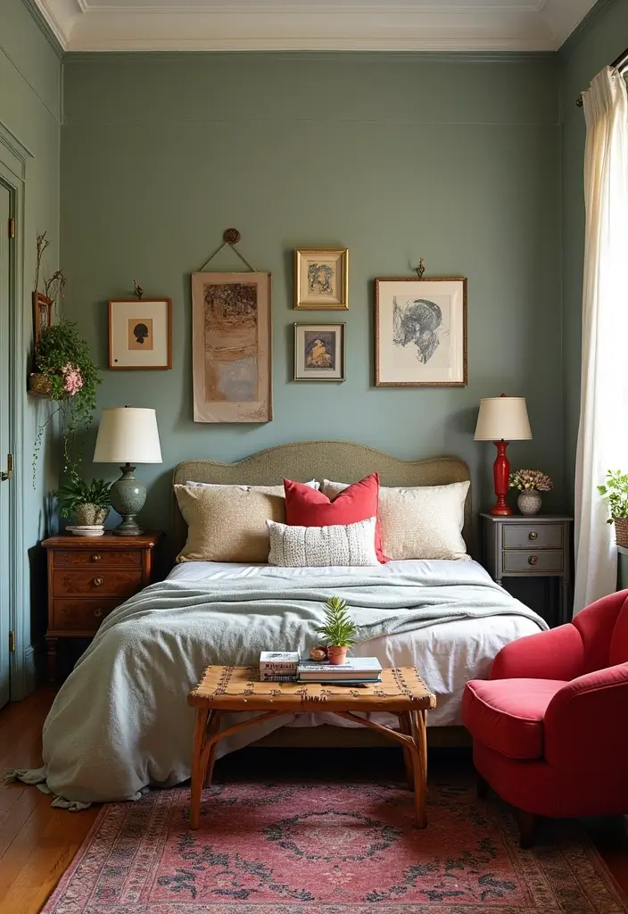 20 Colorful Bedroom Themes That Will Make You Feel Alive Every Morning! - 4. Eclectic Chic