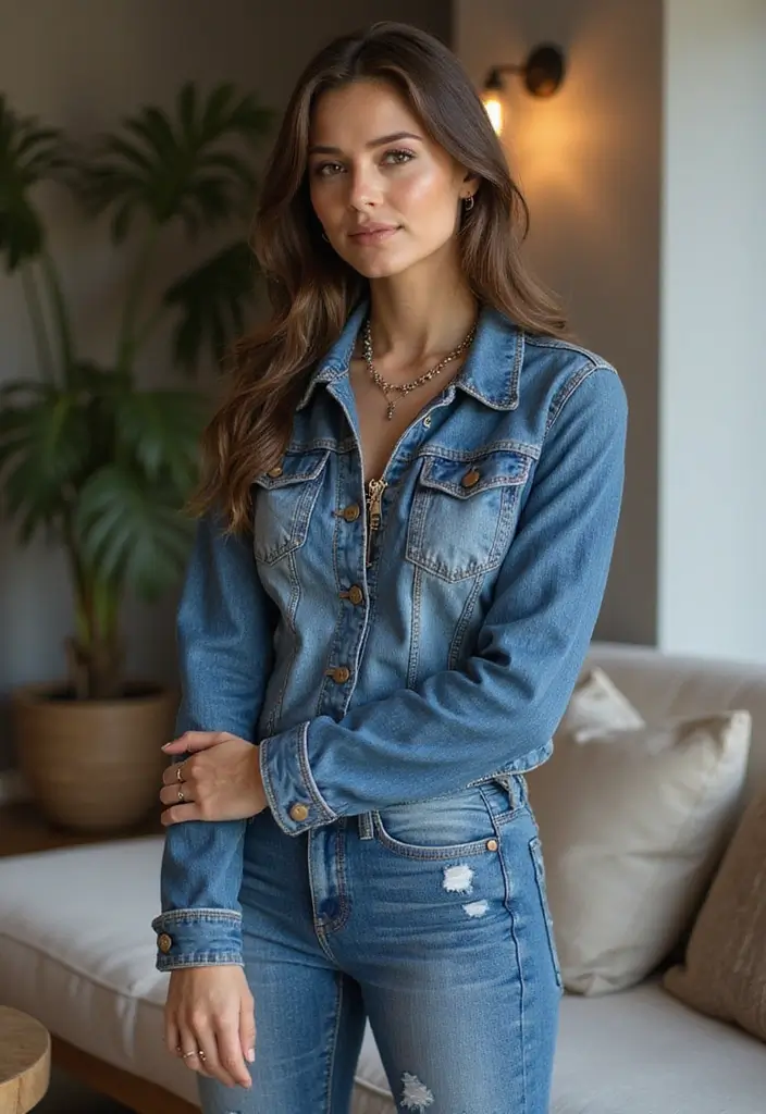 20 Date Night Outfits That'll Make Your Heart Skip a Beat (#11 Is a Showstopper!) - 14. Classic Denim