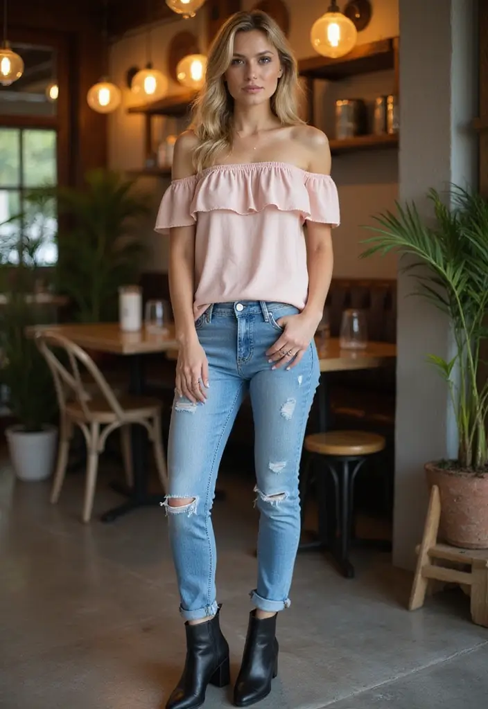 20 Date Night Outfits That'll Make Your Heart Skip a Beat (#11 Is a Showstopper!) - 2. Chic and Casual