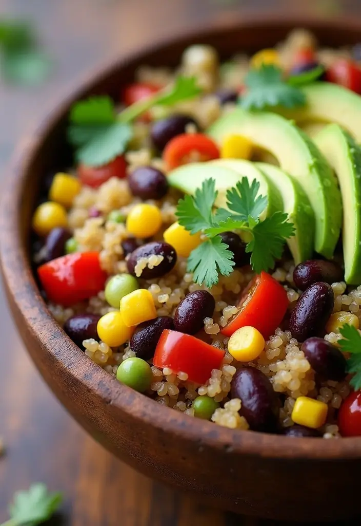 20 Healthy Dinner Ideas That Taste Amazing (Wait Until You Try #12!) - 1. Quinoa and Black Bean Bowl