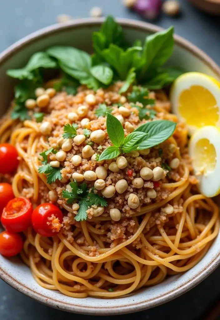 20 Healthy Dinner Ideas That Taste Amazing (Wait Until You Try #12!) - 15. Thai Peanut Noodles