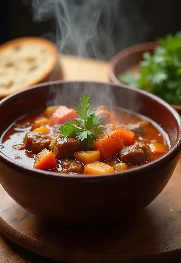 20 Healthy Dinner Ideas That Taste Amazing (Wait Until You Try #12!) - 16. Hearty Beef and Vegetable Stew
