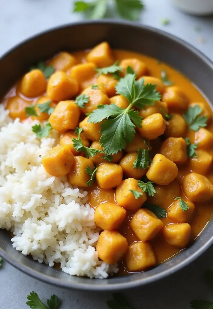 20 Healthy Dinner Ideas That Taste Amazing (Wait Until You Try #12!) - 18. Coconut Curry Chickpeas