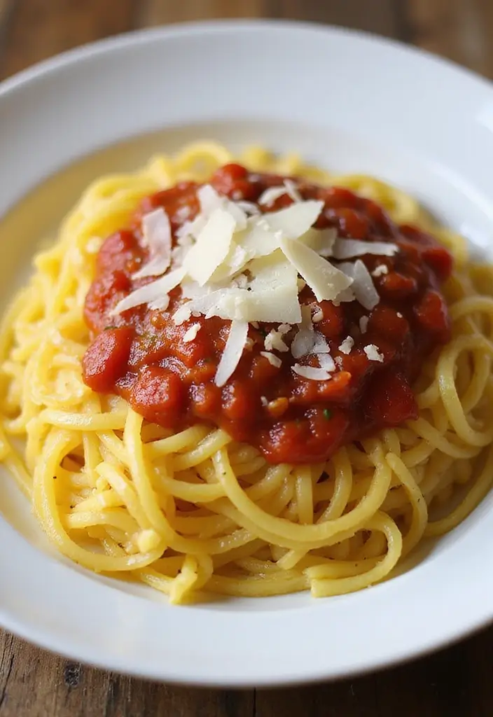 20 Healthy Dinner Ideas That Taste Amazing (Wait Until You Try #12!) - 19. Spaghetti Squash with Marinara