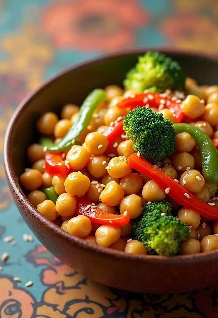 20 Healthy Dinner Ideas That Taste Amazing (Wait Until You Try #12!) - 5. Chickpea Stir-Fry