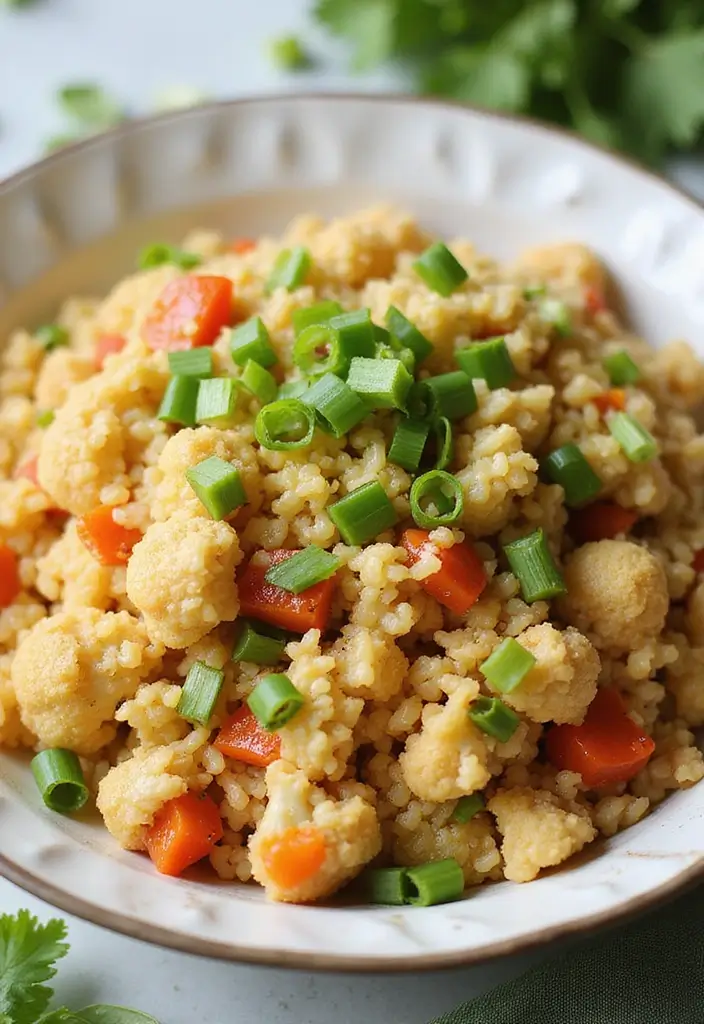 20 Healthy Dinner Ideas That Taste Amazing (Wait Until You Try #12!) - 6. Cauliflower Fried Rice