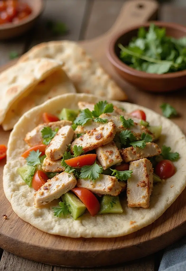 20 Healthy Dinner Ideas That Taste Amazing (Wait Until You Try #12!) - 7. Greek Chicken Gyros