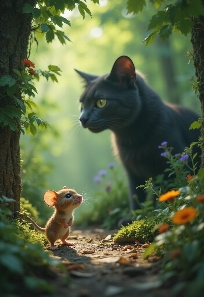 12 Magical Buonanotte Stories for Kids That Will Spark Their Imagination! - 3. The Brave Little Mouse