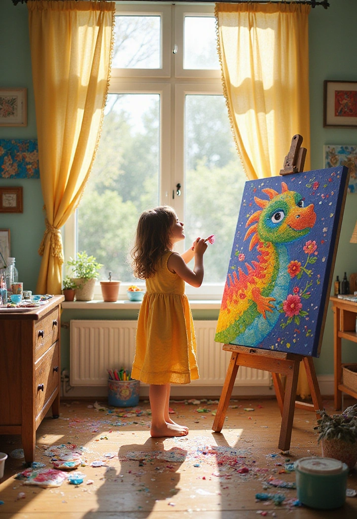 12 Magical Buonanotte Stories for Kids That Will Spark Their Imagination! - 4. The Magic Paintbrush