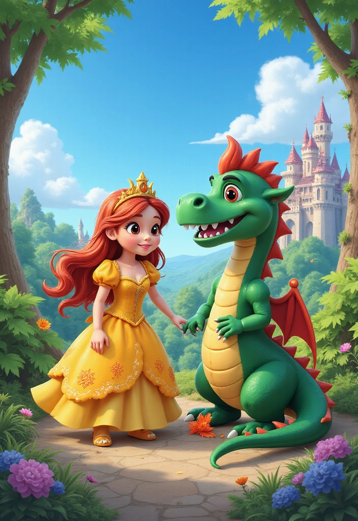 12 Magical Buonanotte Stories for Kids That Will Spark Their Imagination! - 6. The Princess and the Dragon
