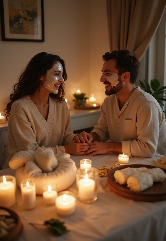 12 Sinfully Romantic Date Ideas That'll Ignite Your Passion (You Won't Believe #7!) - 10. DIY Spa Day