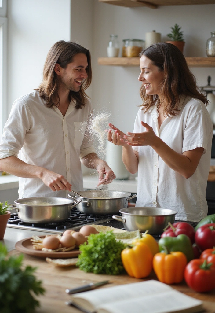 12 Sinfully Romantic Date Ideas That'll Ignite Your Passion (You Won't Believe #7!) - 2. Cooking Class for Two