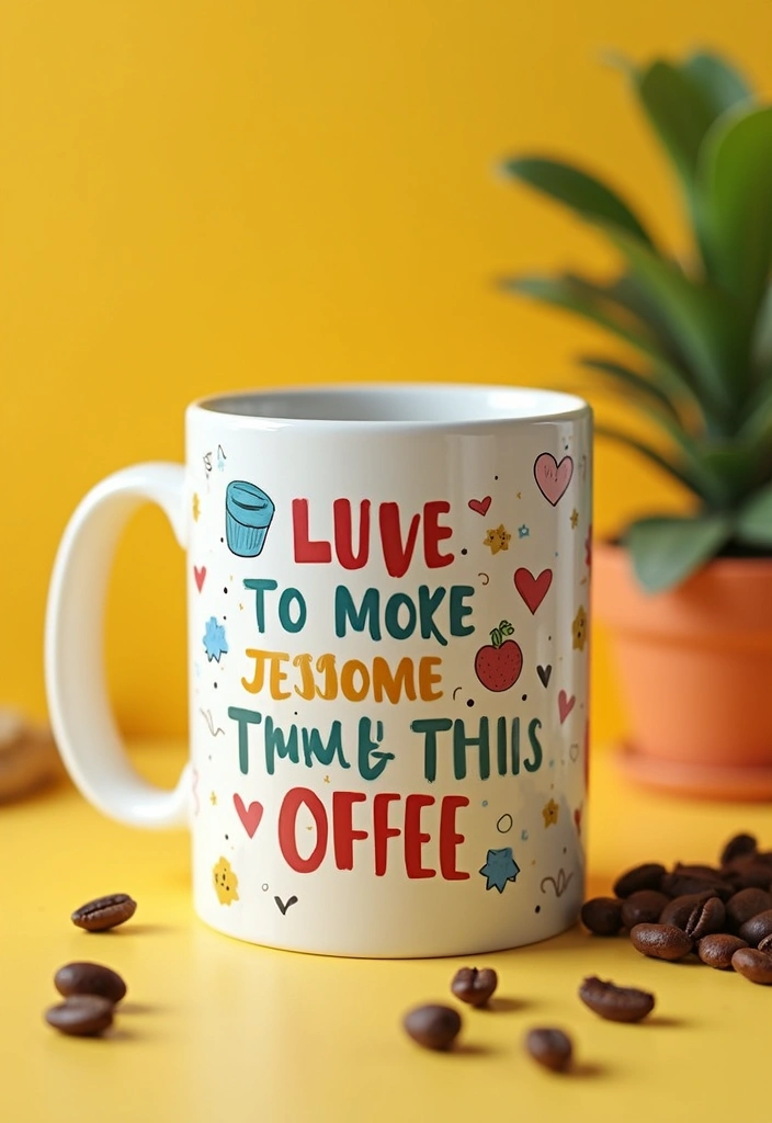 12 Unique DIY Ceramic Mugs That Make Perfect Gifts (Wait Until You See #5!) - 3. Funny Quotes for a Smile
