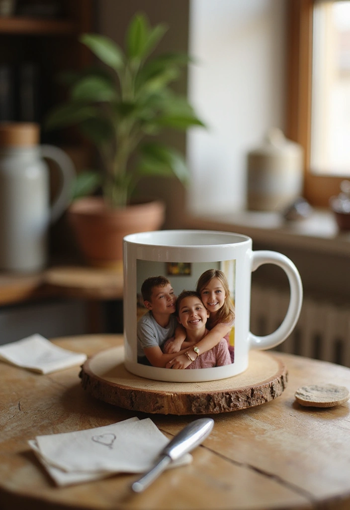 12 Unique DIY Ceramic Mugs That Make Perfect Gifts (Wait Until You See #5!) - 4. Personalized Photo Mugs