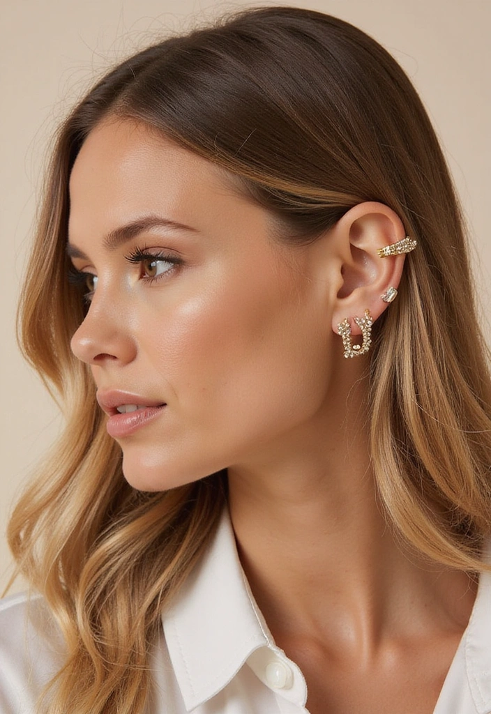 13 Gold Earrings Trends That Will Elevate Your Jewelry Game (Just Wait Until You See #8!) - 4. Statement Ear Cuffs