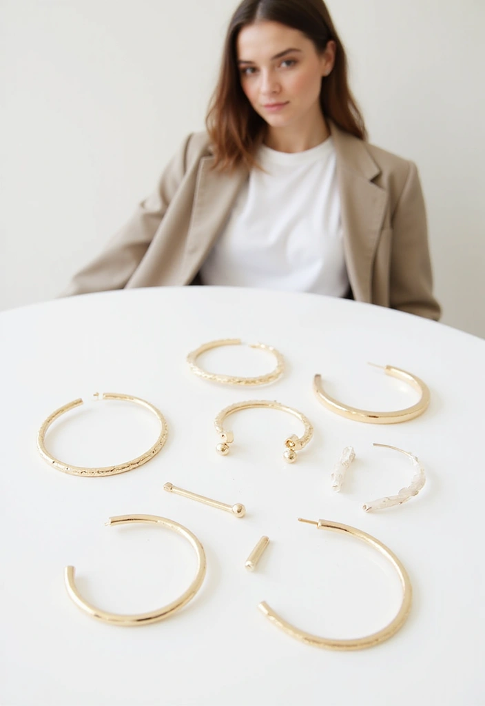 13 Gold Earrings Trends That Will Elevate Your Jewelry Game (Just Wait Until You See #8!) - 9. Minimalist Elegance