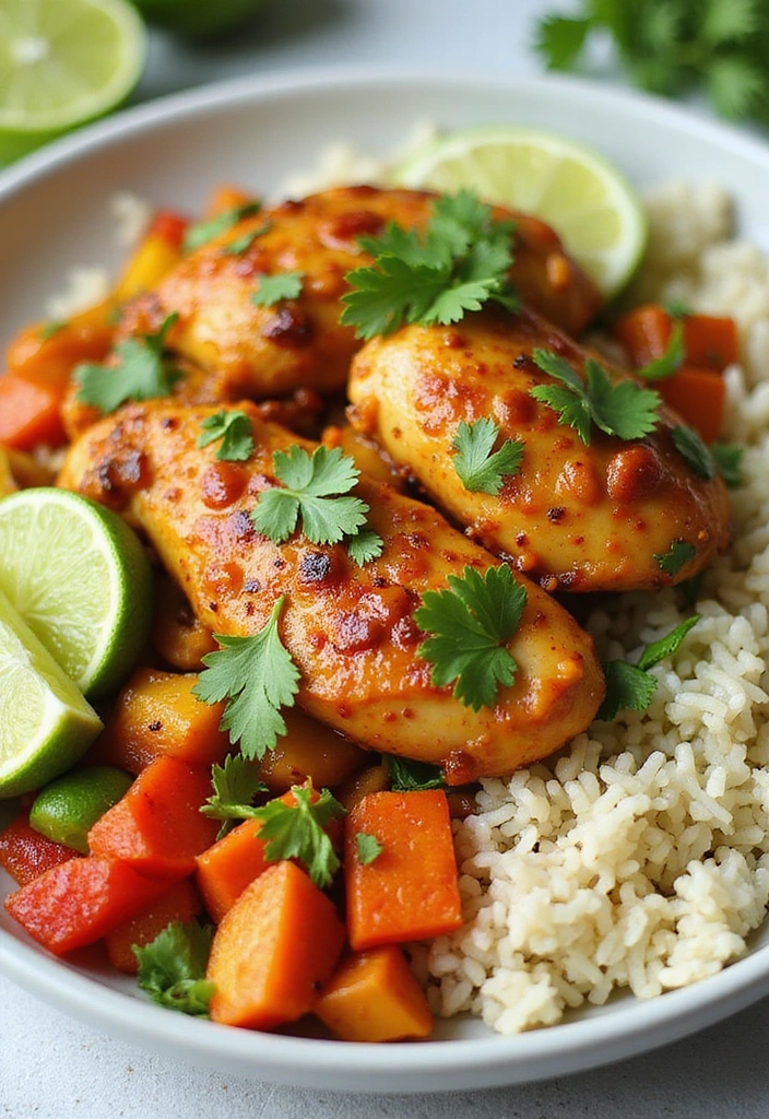 13 Spicy Chicken Recipes That’ll Set Your Taste Buds on Fire (Warning: #8 Is Intense!) - 13. Spicy Cilantro Lime Chicken