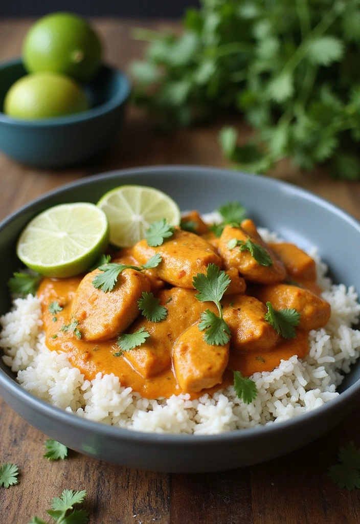 13 Spicy Chicken Recipes That’ll Set Your Taste Buds on Fire (Warning: #8 Is Intense!) - 4. Spicy Coconut Curry Chicken