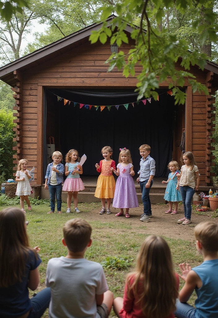 14 Family-Friendly Cabin Weekend Ideas That'll Bring Everyone Together (Don't Miss #5!) - 5. Family Talent Show