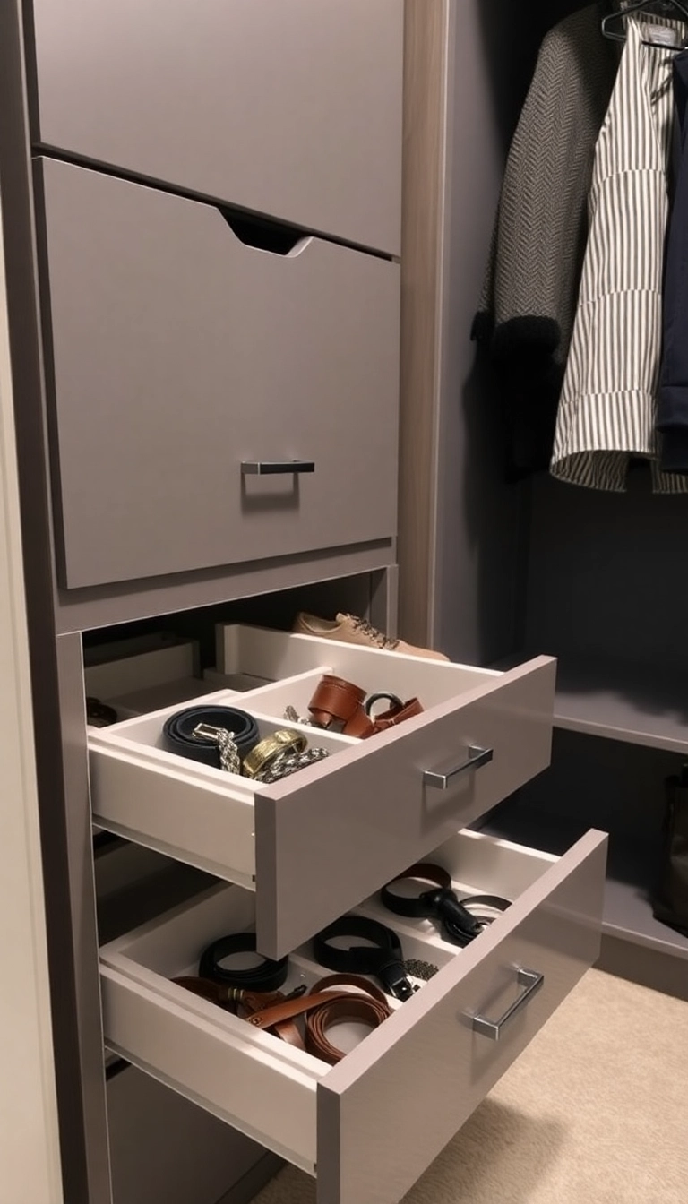 15 Closet Organization Tricks That'll Maximize Your Storage Space (You Won't Believe #7!) - 12. Install Pull-Out Drawers