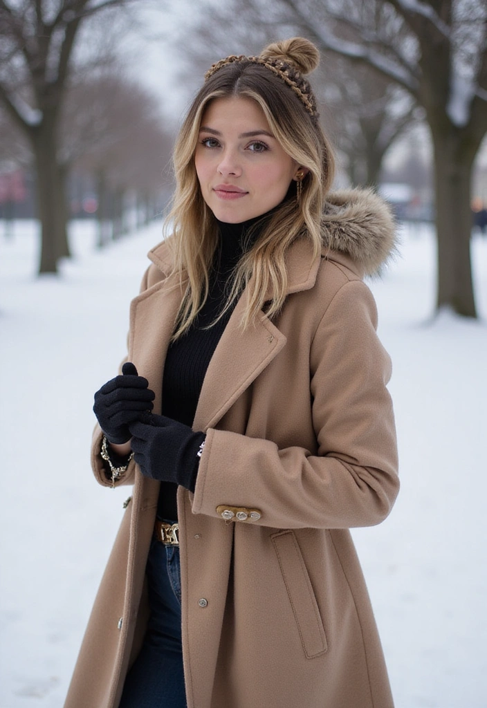 17 Everyday Winter Braids That Are Perfect for Any Occasion (You’ll Want to Try #12!) - 13. Braid and Bun Combo