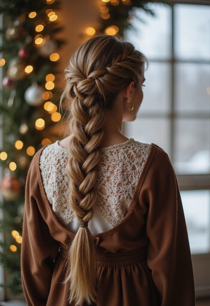 17 Everyday Winter Braids That Are Perfect for Any Occasion (You’ll Want to Try #12!) - 16. Lace Braid