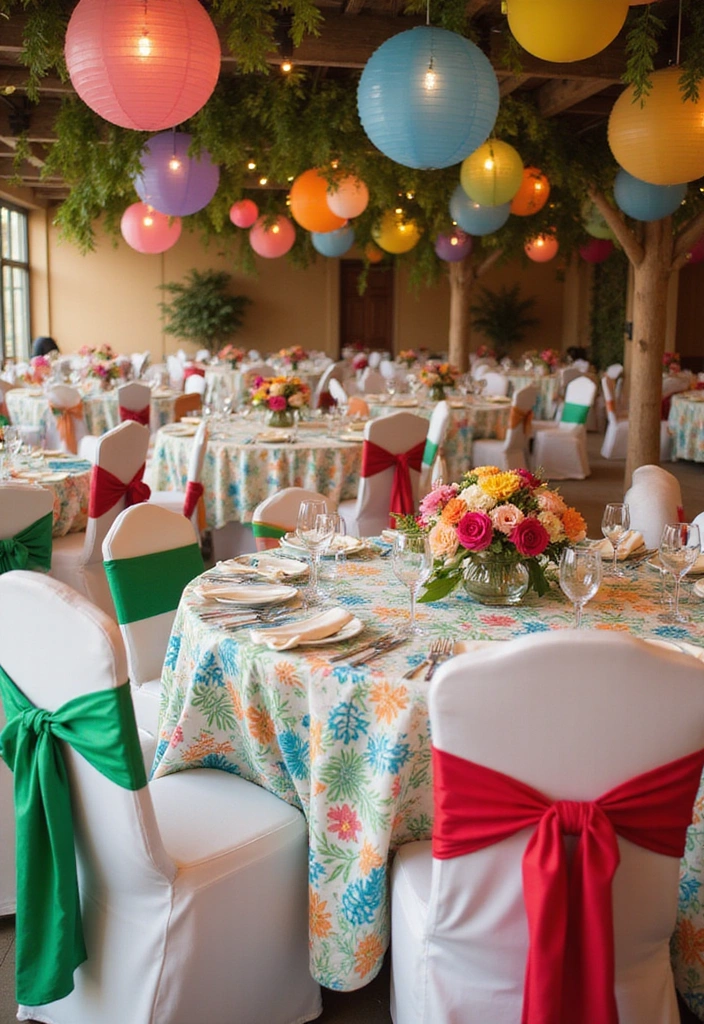 17 Romantic Wedding Decor Ideas That’ll Make Your Big Day Perfect (You Won’t Believe #10!) - 14. Colorful Accents