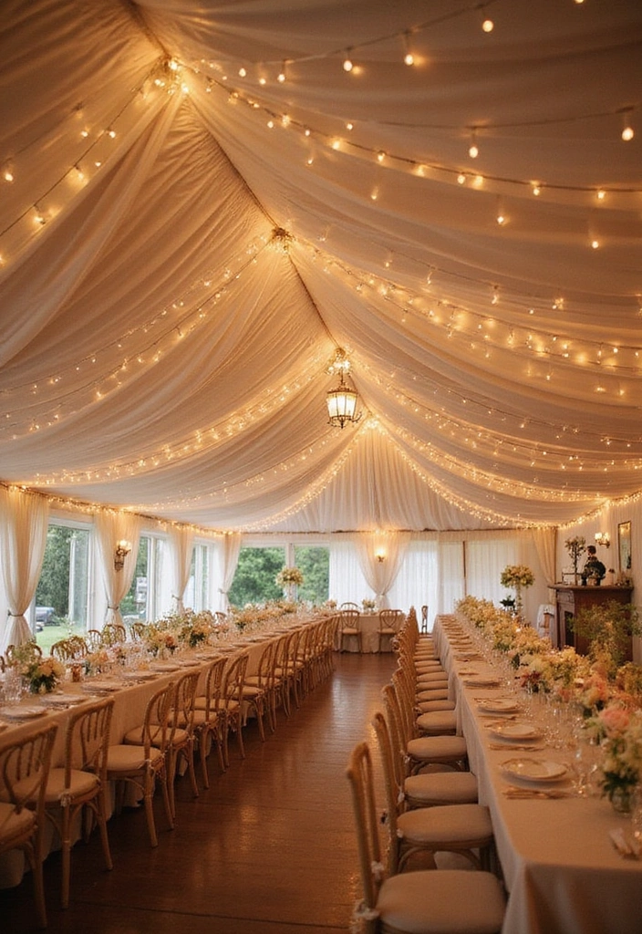 17 Romantic Wedding Decor Ideas That’ll Make Your Big Day Perfect (You Won’t Believe #10!) - 9. Soft Drapery and Fabrics