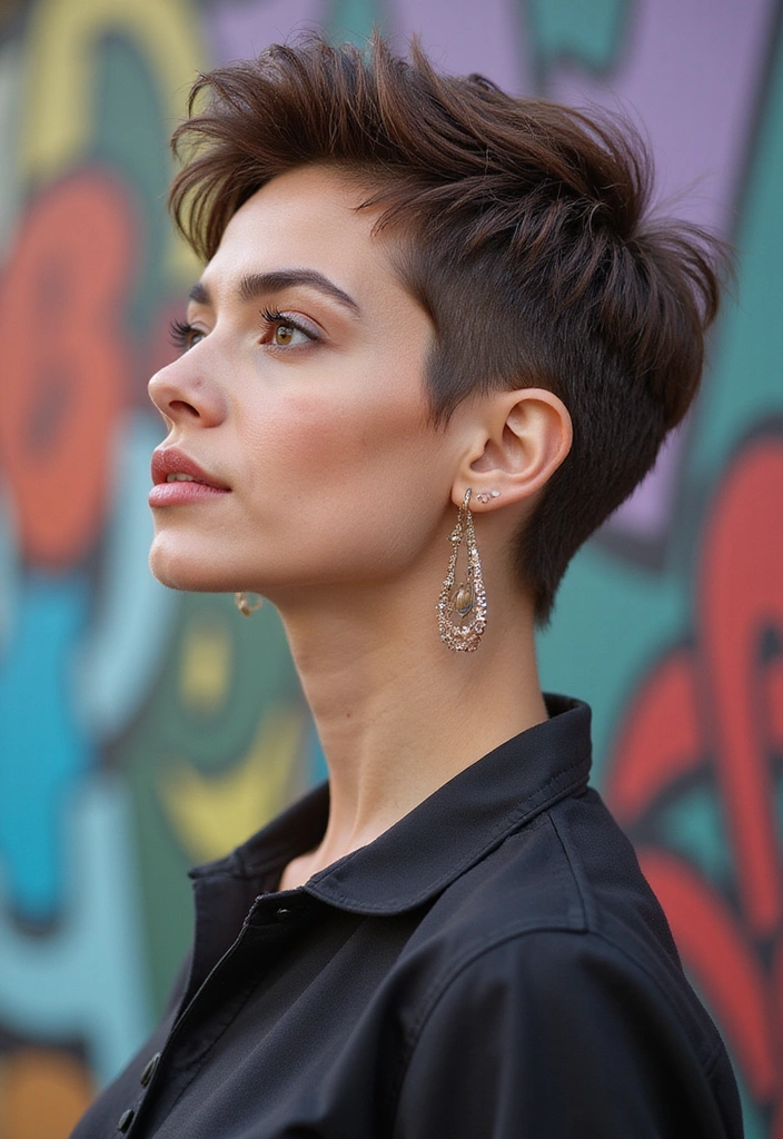 18 Celebrity Hairstyles You Can Totally Rock (Especially #3!) - 11. Choppy Pixie: Bold and Brave