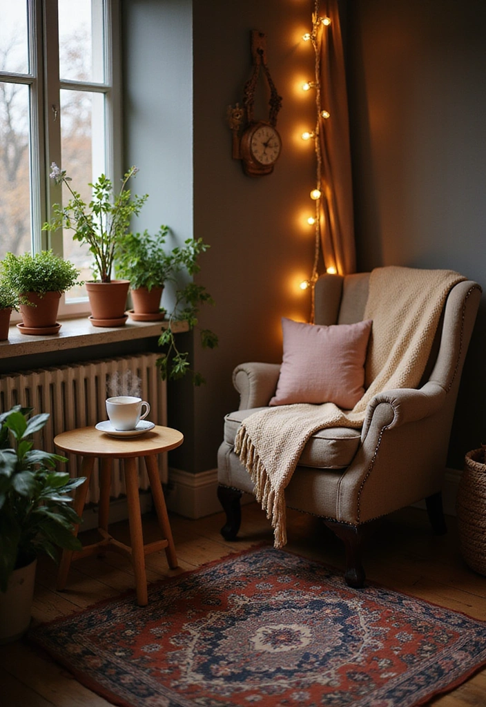 18 Stylish Home Office Setups That'll Skyrocket Your Productivity and Style! - 2. Cozy Corner