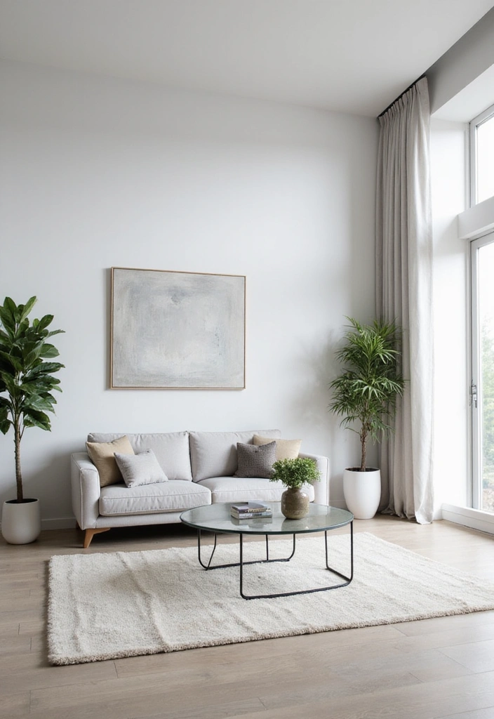 19 Cozy Living Room Transformations That Will Make You Want to Redecorate Immediately! - 1. The Minimalist Retreat