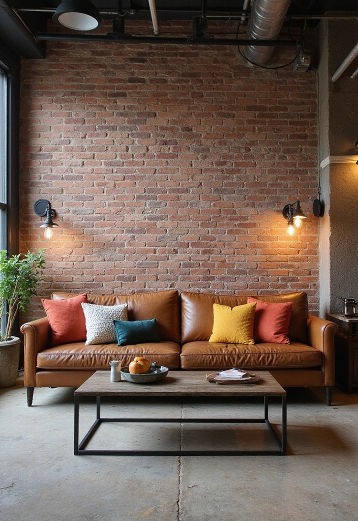 19 Cozy Living Room Transformations That Will Make You Want to Redecorate Immediately! - 6. Industrial Edge