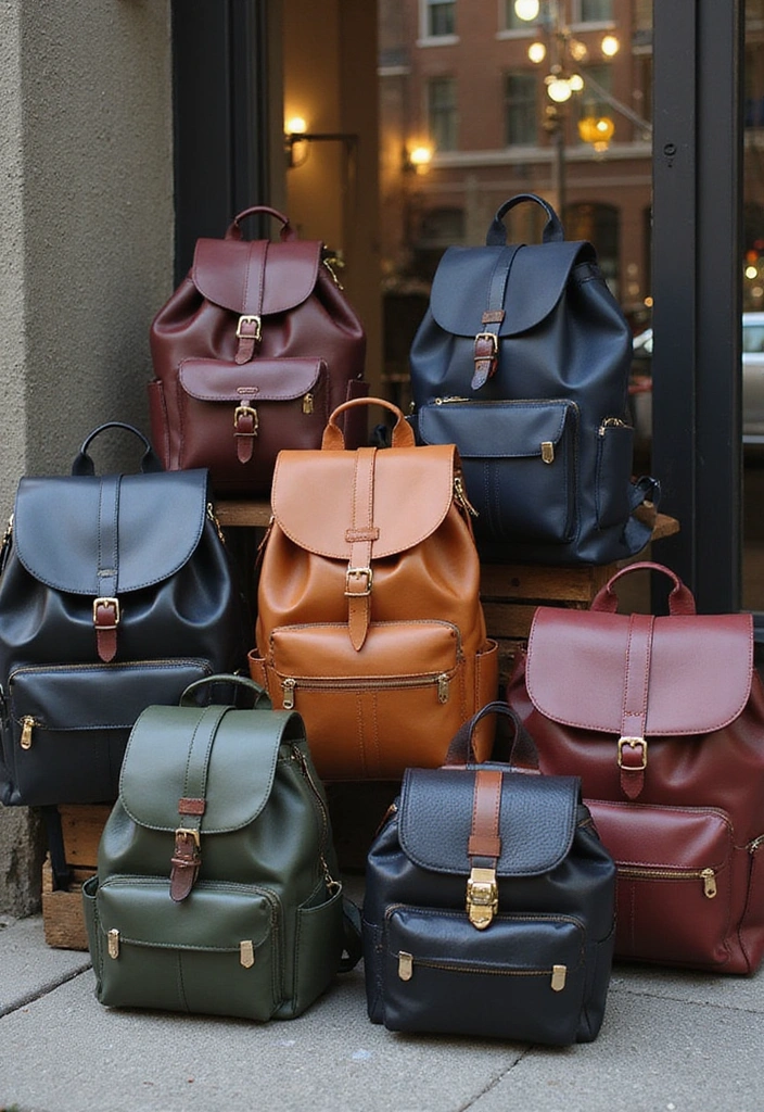 21 Accessorizing Ideas That'll Transform Your Outfit from Drab to Fab (You Have to See #12!) - 7. Fashionable Backpacks