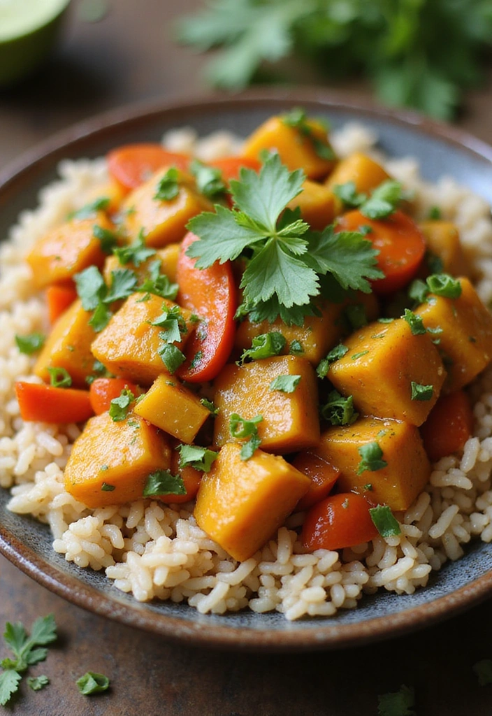 21 Healthy Dinner Recipes That Taste Indulgent (But Are Guilt-Free! #5 Will Surprise You!) - 11. Thai Coconut Curry