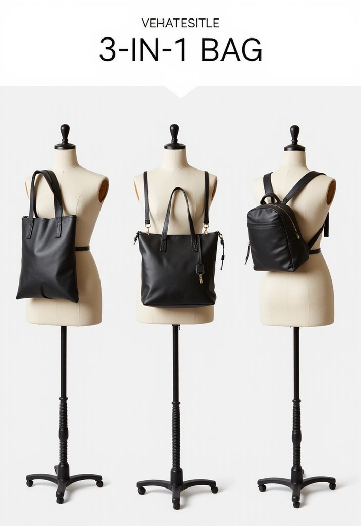 22 Trendy Bags You Need to Get Your Hands On (#11 Will Blow Your Mind!) - 11. The Transformative Bag: 3 in 1