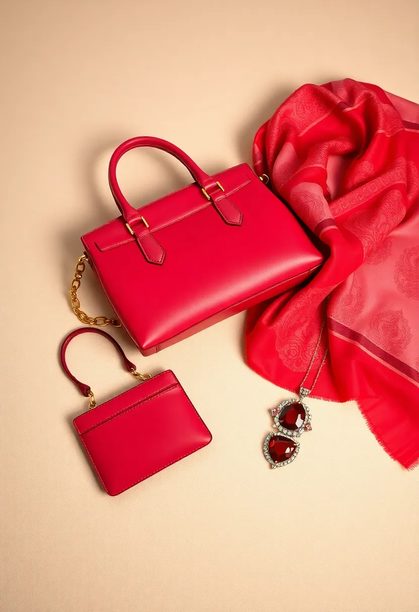 11 Cherry Vibe Fashion Tips to Make Your Outfits Pop All Year - 3. Cherry Accessories for a Pop!