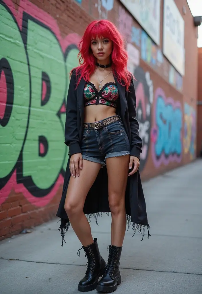 12 Must-Have Doll Shoes Outfits that Will Elevate Your Doll's Style Game! - 8. Funky Boots and Edgy Styles