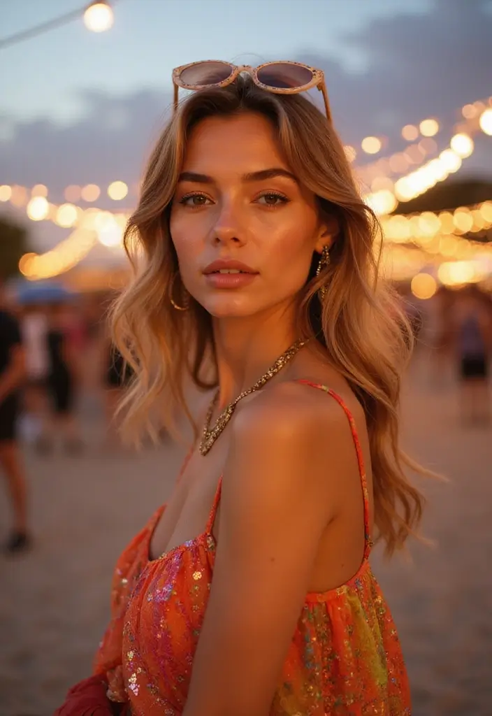 14 Festival-Ready New Wave Makeup Ideas That Look UV-Beautiful (#9 Is a Glow Bomb!) - 9. Glow Bomb!