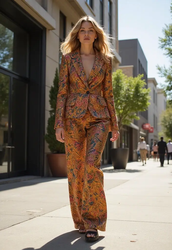 14 Rococo Outfit Looks to Wear on the Street with a Modern Twist (Runway to Real Life!) - 14. The Vintage-Inspired Suit