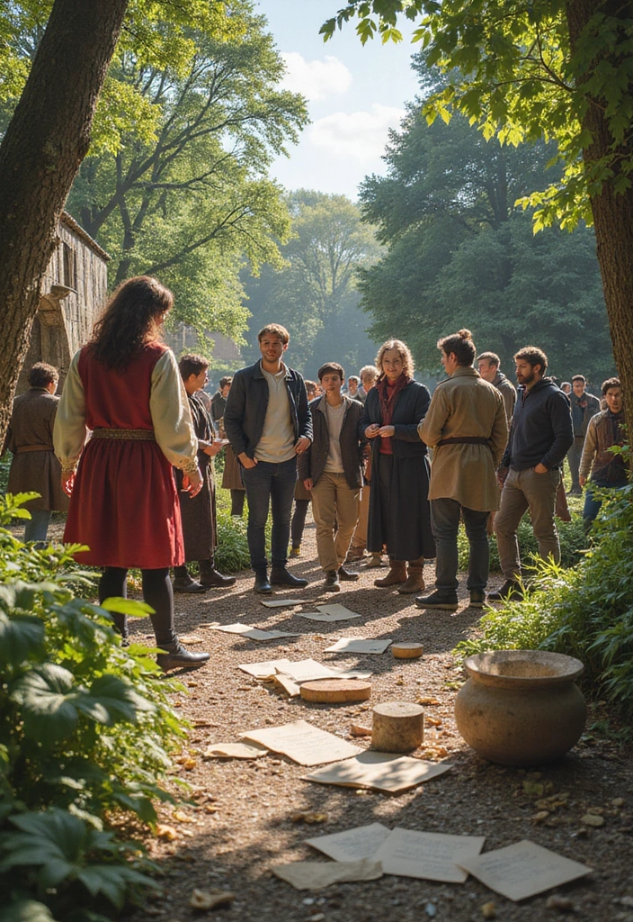 25 Exciting Medieval Games for Your Next Gathering (Your Friends Will Be Obsessed with #11!) - 8. Ye Olde Scavenger Hunt